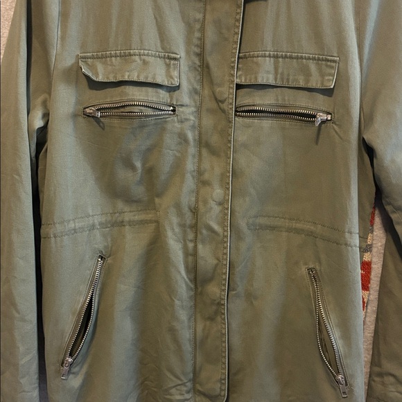 Thread & Supply Knit Sweater Jacket with Pattern size Large - Picture 4 of 12